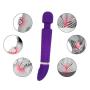 C-Lítoris V-?brátor Toys USB Rechargeable Silicone Waterproof Handheld Magic Wand -Dark Purple by Dwoon