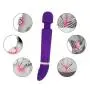 C-Lítoris V-?brátor Toys USB Rechargeable Silicone Waterproof Handheld Magic Wand -Dark Purple by Dwoon