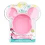 Bumkins Disney Minnie Mouse Suction Silicone Baby Feeding Set, Bowl, Lid, Spoon, BPA-Free, First Feeding, Baby Led Weaning