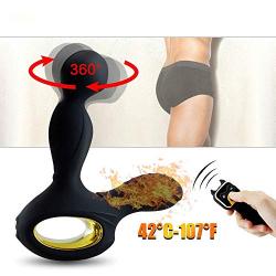 3 Speeds Rotating +10 Speeds Vibrating Wireless Heating P-r?stàté Massager ?nal Toys,Waterproof Remote ?nal Silicone V-?-Br?tor