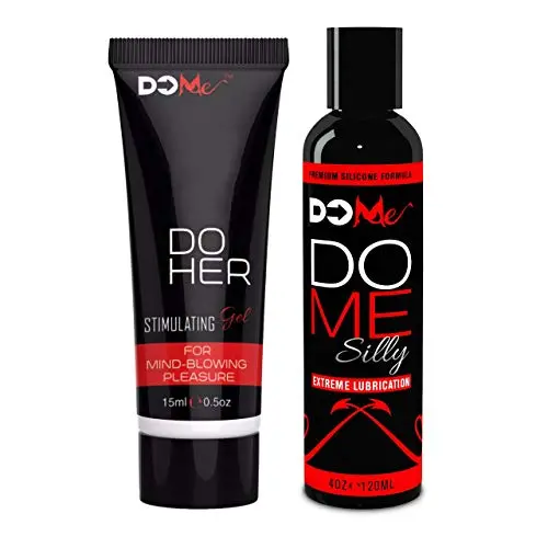 Couples Pleasure - Do Her Clitoral Stimulation Gel Bundle with Do Me Silly Silicone Personal Lubricant