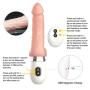 Remote Machine Automatic Massage with Heating & Hand Free Suction Cup Multispeed Telescopic Thrusting Hand Free Suction Cup Machine Ultra-Soft Silicone Stick Mén Beginners