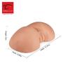 Cyberskin Doggy Style Vibrating Pussy & Ass Realistic Sex Dolls, Silicone Vaginal Sex Masturbator, 12.62 Pound