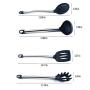 WSPQ Kitchenware Set,Silicone Cooking Utensil Set,Non-Stick,Non-Stick Heat-Resistant Cookware Set,Suitable for All Kinds of Cooking,Baking,Including Spatula,Soup Spoon,Colander