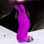 Wytinug Toy Portable Rabbit Vibrant with Bunny Ears Realistic Shaft and Pleasure Beads for Women Waterproof Wireless Silicone Tools with 7 Work Modes