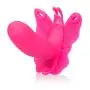 CalExotics Venus Butterfly Silicone Remote Venus Penis ? Hands Free Strap On Personal Massager Probe with Controller ? Waterproof Adult Vibrator Sex Toy for Couples - Pink