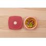 Maped Picnik Concept Adult Leakproof Lunch Plate, One Size, Brick Red (870202)