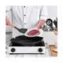 CWXDIAN Solid wood handle silicone kitchenware set combination nonstick cooking tool set, 7 sets