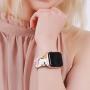 Moonooda Silicone Strap Replacement for iWatch Bands 38mm 40mm 42mm 44mm Women Compatible for Series 5 4 3 2 1, Y3