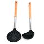 Kitchen Set 8 Piece Silicone Heat-Resistant Non-stick Kitchenware Cooking Tools Shovel Non-stick Shovel Spoon Set, gray