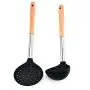 Kitchen Set 8 Piece Silicone Heat-Resistant Non-stick Kitchenware Cooking Tools Shovel Non-stick Shovel Spoon Set, gray