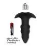 ROWAWA Vibrating Butt Plug Prostate Massager Silicone Anal Plug Sex Toy for Beginner with Removable Bullet Vibrator