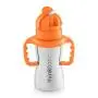 Thinkbaby Stainless Steel Thinkster Bottle, Orange (9 ounce)