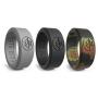 MAUI RINGS Silicone Wedding Ring for Men Solid Style Engagement Rings Silicone Wedding Band for Men Mens Ring Men Wedding Band Safe Ring for Athletes Sport Gym