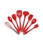 Hjyi Kitchen Cooking Silicone Kitchenware 10-piece set of non-stick pot high-temperature silicone kitchenware set of environmental protection cooking shovel kitchen utensils