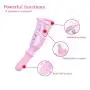 LQTY Vibrate Toy Mini Wearable Massager, Powerful Vibration Wireless Remote Control Vibrating Plug USB Rechargeable
