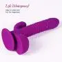 Tight Design Telescopic Rechargeable Suction Cup Wireless Massager Multi Speeds Full Body Massage Waterproof Silicone Toy