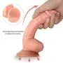 Realistic Ultra-Soft Dildo with Lifelike Cock Penis for Females, LUV-SPOT 7.5 Inch Hands-Free Flexible Adult Sex Toy G- Spot Toys with Strong Suction Cup for Women Anal and Sex Play