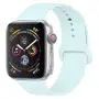 YANCH Compatible with for Apple Watch Band 38mm 42mm 40mm 44mm, Soft Silicone Sport Band Replacement Wrist Strap Compatible with for iWatch Series 4/3/2/1, Nike+,Sport,Edition