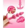 Sexy Toys 4PCS Anal Plug Set Medical Silicone Sensuality Anal Toys