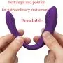 Waterproof 10 Speed Silicone Vibrator Recharge Clitoral G-Spot Massage for Couples Adult Sex Toys for Woman Sex Products (purple)