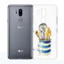 LG G7 ThinQ Case, Soft TPU Slim-Fit Flexible Ultra-Thin Clear Case, Full-Body Rugged Bumper Print Kitchenware Case for LG G7 ThinQ, Transparent