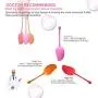 Kegel Balls for Tightening and Pleasure for Beginners, Set of 3 Premium Silicone Ben Wa Balls for Women Beginners & Advanced Bladder Control & Pelvic Floor Exercises Vaginal Tightening