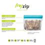 rezip 5-piece Stand-Up Leakproof Reusable Storage Bag Pack n Go Kit