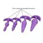 Anal Toy 4pcs/Set Soft Anal Butt Plugs Anal Sex Toys for Men and Women