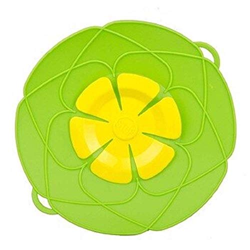 5billion 1PC Kitchenware 28CM Silicone lid Spill Stopper Cover For Pot Pan Kitchen Accessories Cooking Tools Flower Cookware