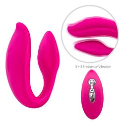 U Shape Toy Women Silicone Vibrarter for Women Bullet G- Sport Simulator for Female Sex-Toes for Couples with Strong Motor U-Type Relaxation Tools for Lover Flirting Fun Play Love Real Feel