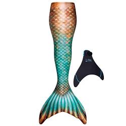 Fin Fun Mermaid Tails for Swimming with Monofin - Kids and Adult Sizes - Limited Edition