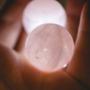 Genuine Undrilled Rose Quartz Ben Wa Balls - Gynecologist Recommended for Pelvic Strength Kegel Exercise Vagina Tightening and Bladder Control Incontinence ? Gemstones for Self Love and Chakra Healing