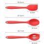 SKYyao Kitchen utensil set Silicone Kitchenware 5 piece non-stick pot silicone kitchenware set cooking shovel spoon kitchenware silicone