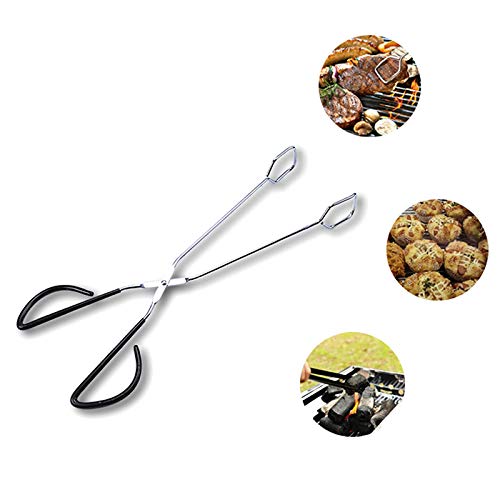 Grill Rack - Bbq Tongs Cooking Scissors Buffet Pliers Barbecue Clip Clamp Stainless Steel Food - Jewelry Skin Girdles Prom Jing Scrapper Metal Supplements Shirt Doorbell Clip Utensil Lavador C