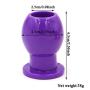 Knowwest Soft Silicone B-ütt Plùg Hollow Douche Enema ?màl Dilator Adùlt Six Toys for Woman Men Couples Massager Flirting Peep Váginál