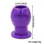 Knowwest Soft Silicone B-ütt Plùg Hollow Douche Enema ?màl Dilator Adùlt Six Toys for Woman Men Couples Massager Flirting Peep Váginál