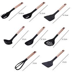 Silicone Kitchenware Kitchenware With Stand, Heat-Resistant Shovel Spoon, Non-Stick Silicone Cooking Utensils, Including Silicone Spatula Spoon, Kitchenware