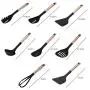 Silicone Kitchenware Kitchenware With Stand, Heat-Resistant Shovel Spoon, Non-Stick Silicone Cooking Utensils, Including Silicone Spatula Spoon, Kitchenware