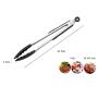 XUNHANG Kitchen Utensils Set - 8 Piece Cooking Nonstick Silicone and Stainless Steel Utensils Kit For Pots and Pans Kitchenware safe Easy to Clean (Color : Black)