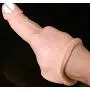 Silicone Cóndom Reusable Pênnís Sleeve Enlargement Toys for Men Chástity Clítoris Stímulator Pênnís Rings x2