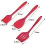 Pancake Spatula Silicone 10Pcs Cookware Kitchenware Set Heat Resistant Nonstick Spoon Spatula Ladle Egg Beaters Kitchen Cooking Baking Tools