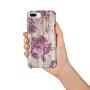 Cases Cover for iPhone 6, iPhone 6s, Slim Fit Hard Plastic Shell Full Protective Anti-Scratch Resistant Cover for iPhone 6 / iPhone 6s 4.7" Vintage Peony Flower on Wooden Board