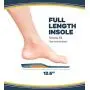 Dr. Scholls Heavy Duty Support Pain Relief Orthotics, Designed for Men over 200lbs with Technology to Distribute Weight and Absorb Shock with Every Step (for Mens 8-14)