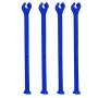 Kitchenware Four Silicone Wine Cup Stand Cup Fixers For Dishwasher Kitchen supplies (Color : Blue)