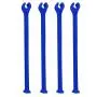 Kitchenware Four Silicone Wine Cup Stand Cup Fixers For Dishwasher Kitchen supplies (Color : Blue)