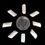 Polly Plastics Rock Tumbling Ceramic Filler Media (Small Cylinder Size) Porcelain Ceramic Pellets for Barrel and Vibratory Tumblers (1.5 lbs)
