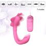 CONtenct-Toys 7 VIB Butter-Fly VIB Bending Remote Control Dual Motors Fun Adult Six Toy for Women Couples