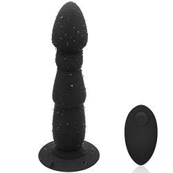 Silicone Backyard Shake Wand Wireless Remote Control Chrysanthemum Comfortable Toys Comfortable Women Men Exciting Stimulator Knead Black Toys