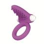 Powerful Vibrating Cock Ring Vibrator -Waterproof Silicone P Enis Ring-Enhancing Adult S ex Toys for Male or Couples (Purple)